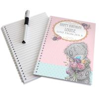 Personalised Me To You Bear Flowers A5 Notebook Extra Image 1 Preview